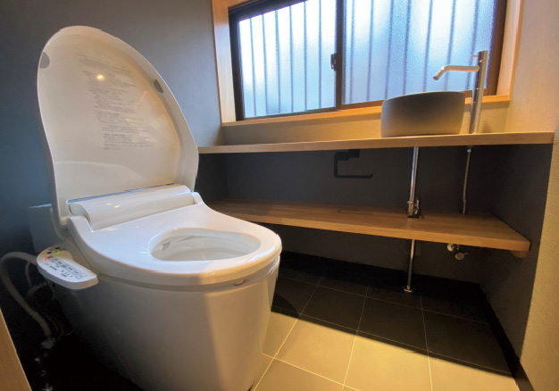 デザイン性を重視したトイレのリフォーム｜函館市の株式会社Neuk工務店